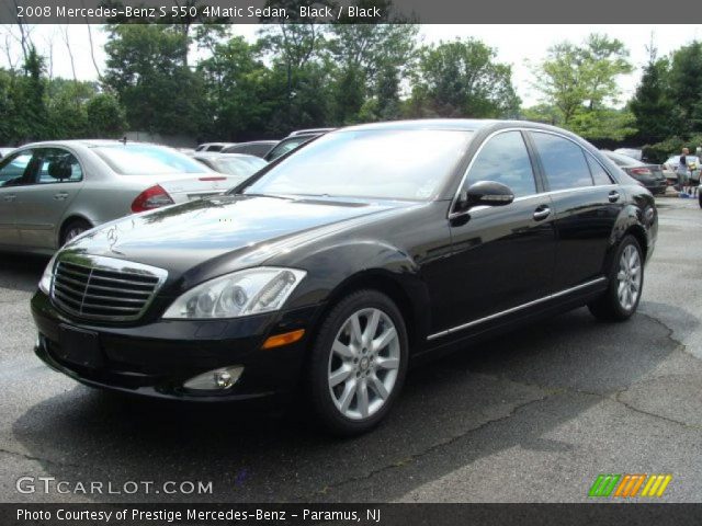 2008 Mercedes-Benz S 550 4Matic Sedan in Black