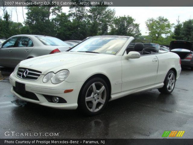 2007 Mercedes-Benz CLK 550 Cabriolet in Arctic White