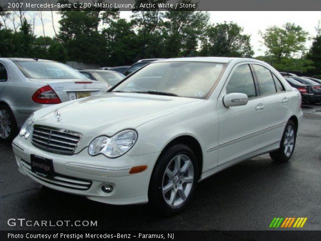 2007 Mercedes-Benz C 280 4Matic Luxury in Arctic White