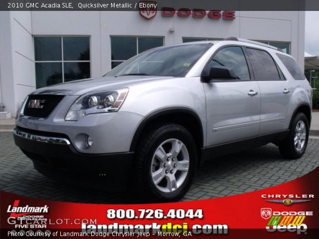 2010 GMC Acadia SLE in Quicksilver Metallic