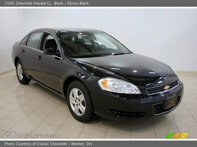 2006 Chevrolet Impala LS in Black