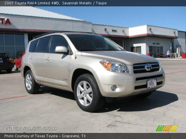 2007 Toyota RAV4 Limited 4WD in Savannah Metallic