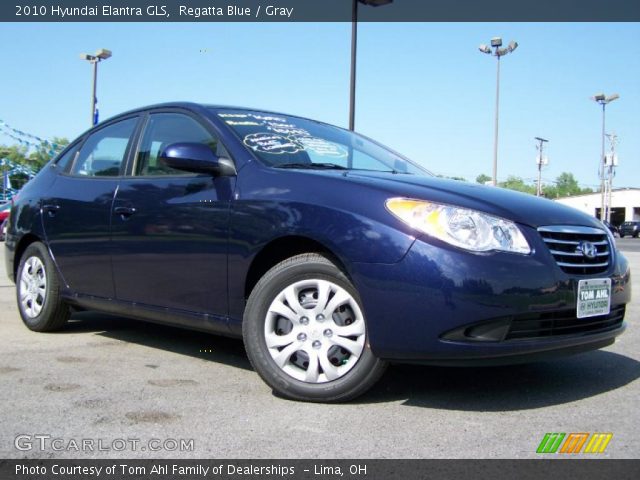2010 Hyundai Elantra GLS in Regatta Blue