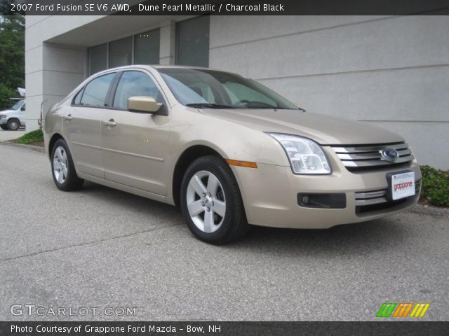 2007 Ford Fusion SE V6 AWD in Dune Pearl Metallic