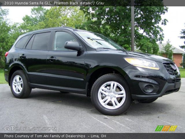 2010 Hyundai Santa Fe GLS in Phantom Black Metallic