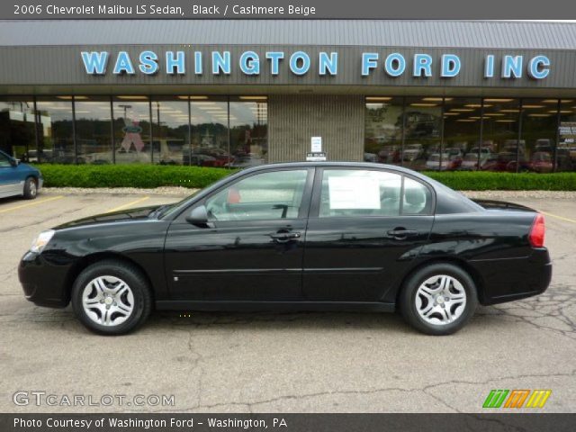 2006 Chevrolet Malibu LS Sedan in Black