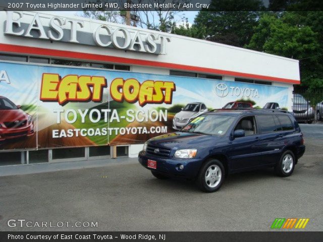 2007 Toyota Highlander Limited 4WD in Bluestone Metallic