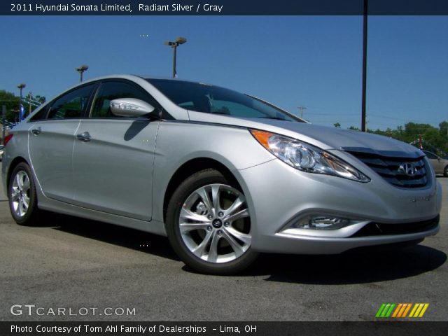 2011 Hyundai Sonata Limited in Radiant Silver