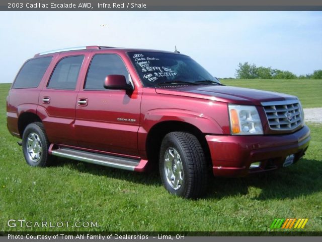 2003 Cadillac Escalade AWD in Infra Red