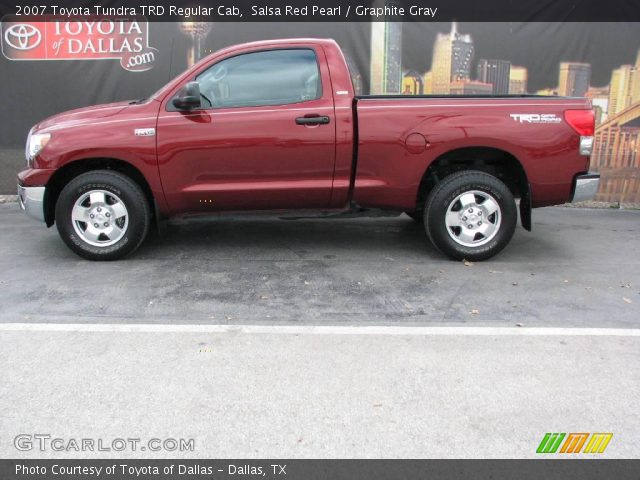 2007 Toyota Tundra TRD Regular Cab in Salsa Red Pearl