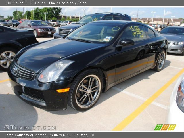 2004 Infiniti G 35 Coupe in Black Obsidian