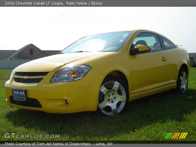 2009 Chevrolet Cobalt LT Coupe in Rally Yellow