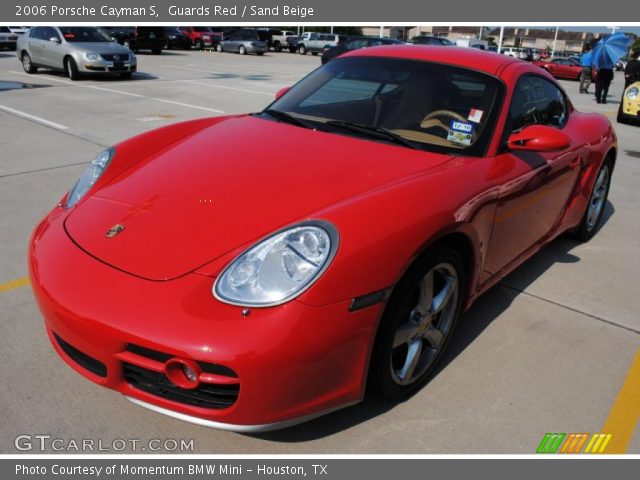 2006 Porsche Cayman S in Guards Red
