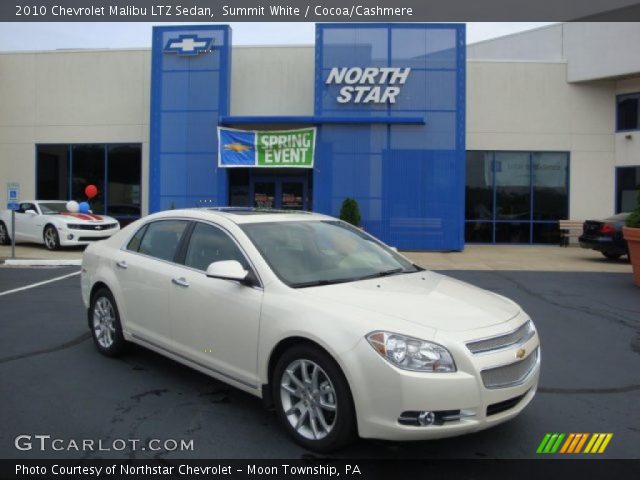 2010 Chevrolet Malibu LTZ Sedan in Summit White