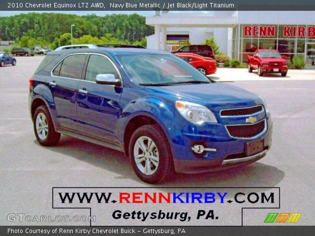 2010 Chevrolet Equinox LTZ AWD in Navy Blue Metallic