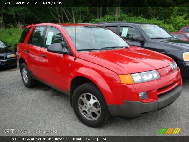 2003 Saturn VUE V6 in Red