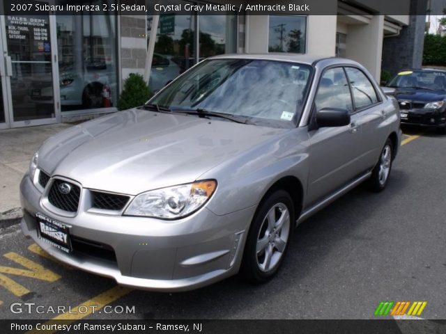 2007 Subaru Impreza 2.5i Sedan in Crystal Gray Metallic