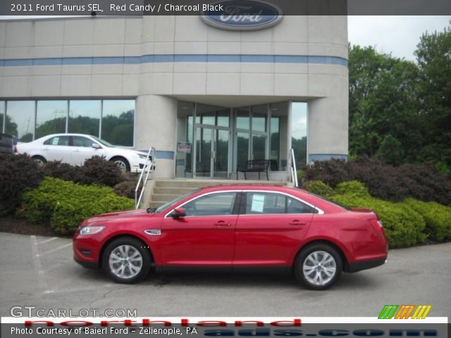 2011 Ford Taurus SEL in Red Candy