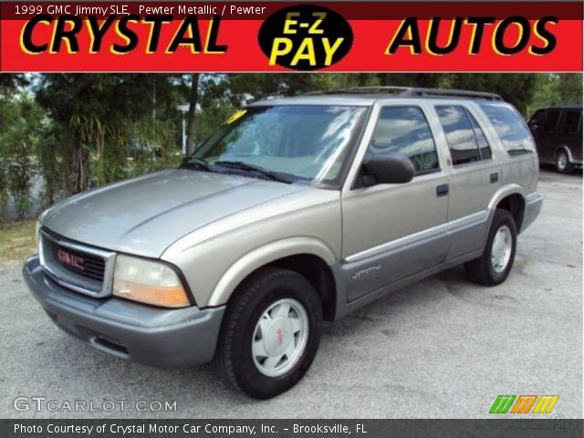 1999 GMC Jimmy SLE in Pewter Metallic