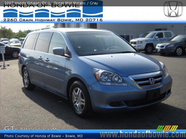 2007 Honda Odyssey EX-L in Ocean Mist Metallic