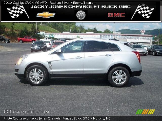 2010 Cadillac SRX 4 V6 AWD in Radiant Silver