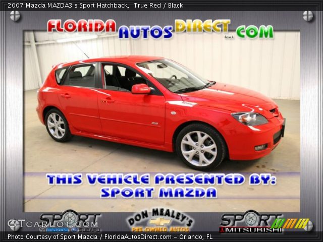 2007 Mazda MAZDA3 s Sport Hatchback in True Red