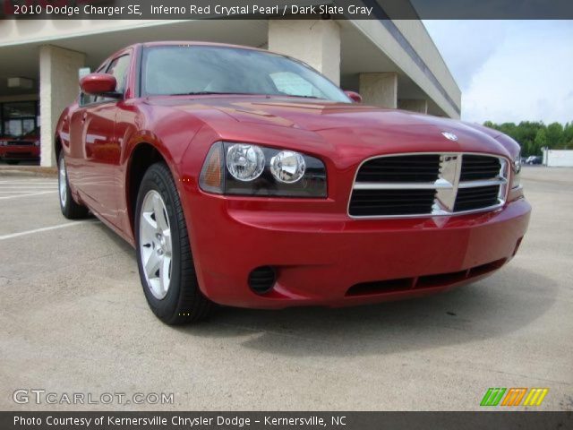 2010 Dodge Charger SE in Inferno Red Crystal Pearl