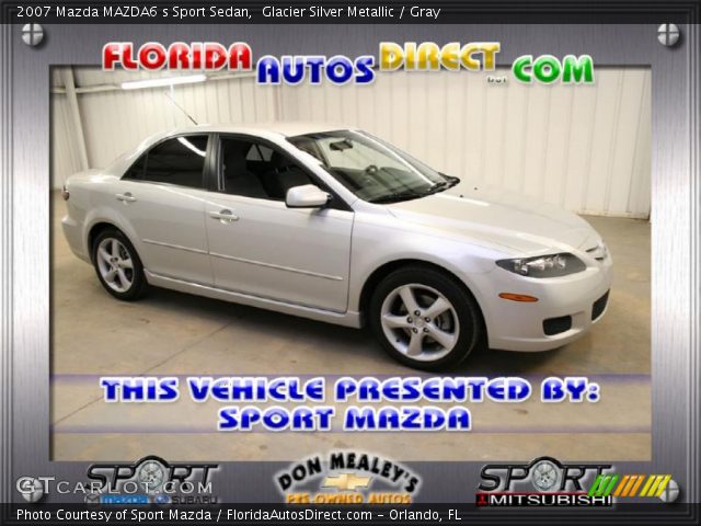 2007 Mazda MAZDA6 s Sport Sedan in Glacier Silver Metallic