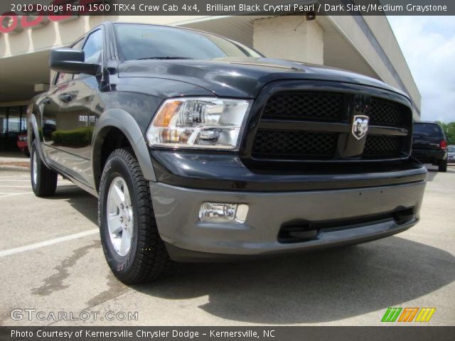 2010 Dodge Ram 1500 TRX4 Crew Cab 4x4 in Brilliant Black Crystal Pearl