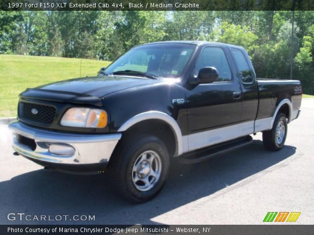 1997 Ford F150 XLT Extended Cab 4x4 in Black