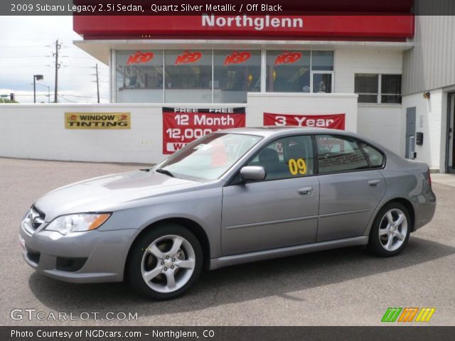 2009 Subaru Legacy 2.5i Sedan in Quartz Silver Metallic