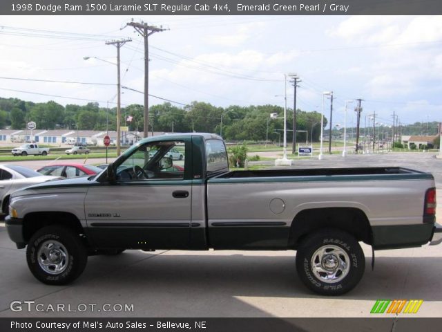 1998 Dodge Ram 1500 Laramie SLT Regular Cab 4x4 in Emerald Green Pearl