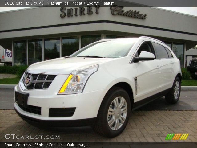 2010 Cadillac SRX V6 in Platinum Ice Tricoat