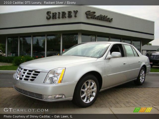 2010 Cadillac DTS Luxury in Radiant Silver