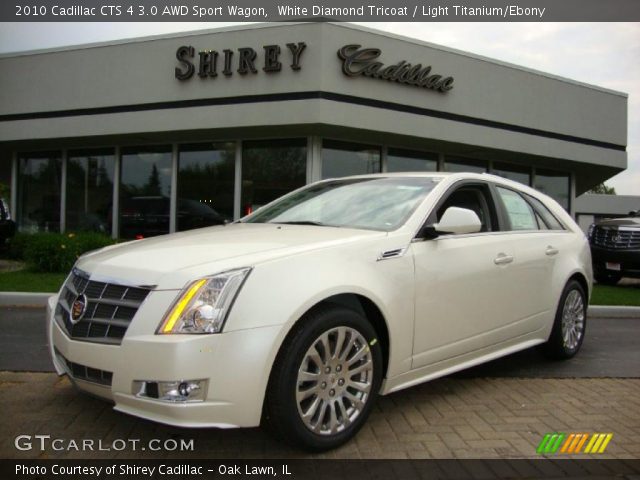 2010 Cadillac CTS 4 3.0 AWD Sport Wagon in White Diamond Tricoat