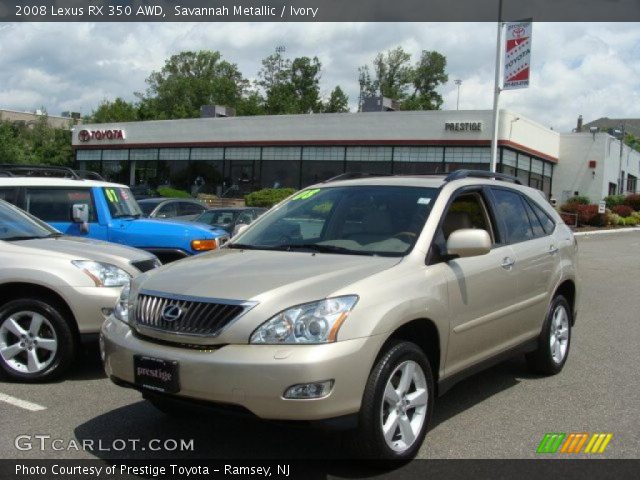 2008 Lexus RX 350 AWD in Savannah Metallic