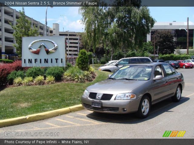 2004 Nissan Sentra 2.5 S in Bronze Shimmer