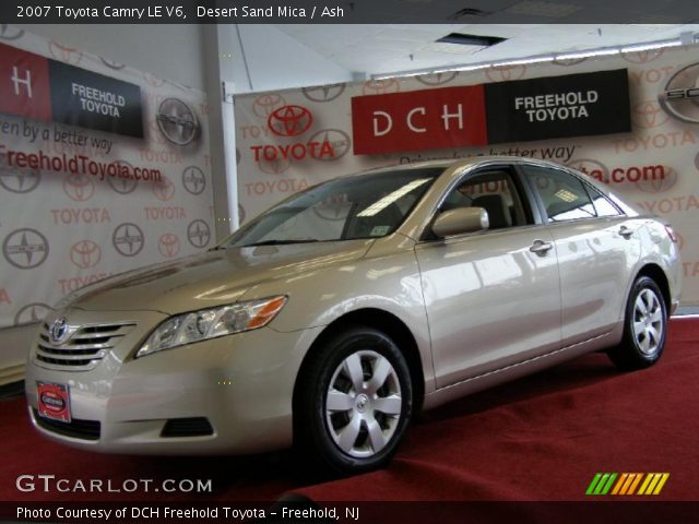 2007 Toyota Camry LE V6 in Desert Sand Mica