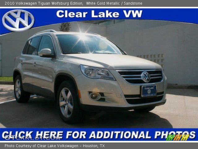 2010 Volkswagen Tiguan Wolfsburg Edition in White Gold Metallic