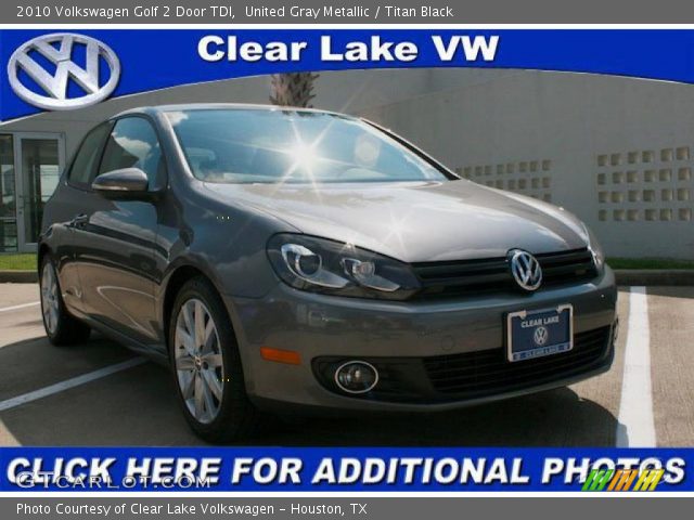 2010 Volkswagen Golf 2 Door TDI in United Gray Metallic