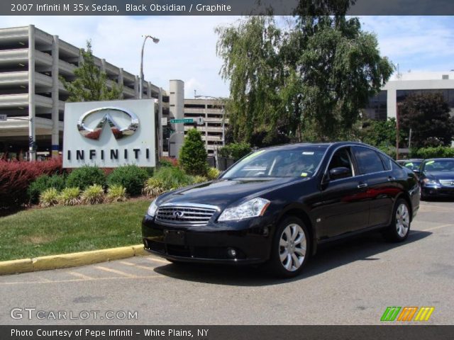 2007 Infiniti M 35x Sedan in Black Obsidian
