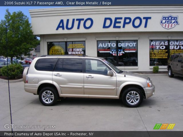 2006 Suzuki XL7 7 Passenger AWD in Clear Beige Metallic