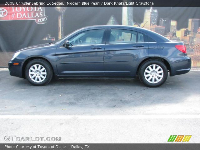 2008 Chrysler Sebring LX Sedan in Modern Blue Pearl
