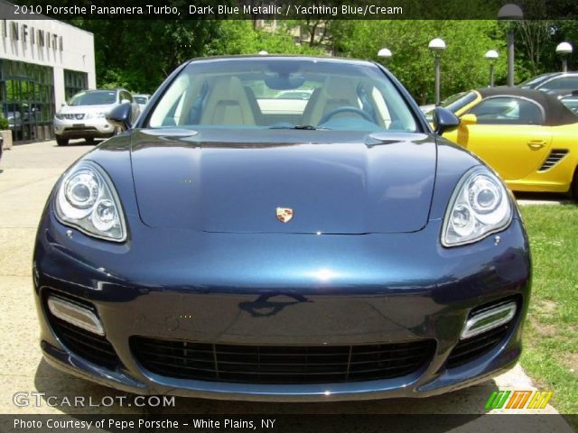 2010 Porsche Panamera Turbo in Dark Blue Metallic