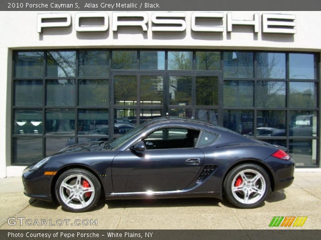 2010 Porsche Cayman S in Atlas Grey Metallic