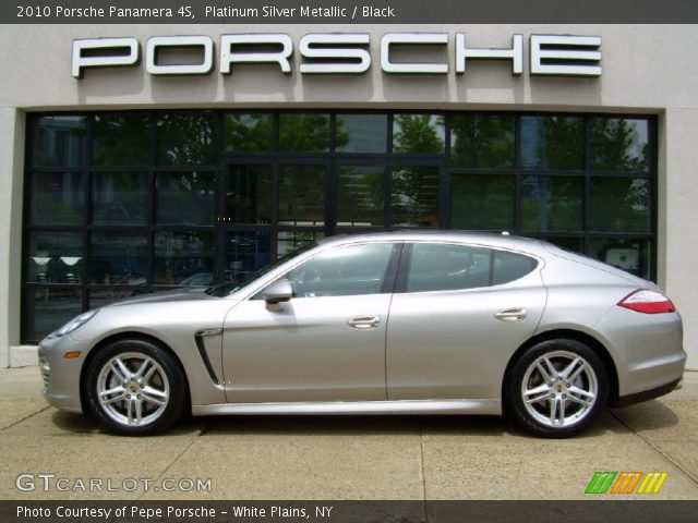 2010 Porsche Panamera 4S in Platinum Silver Metallic