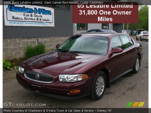 2005 Buick LeSabre Limited in Dark Garnet Red Metallic