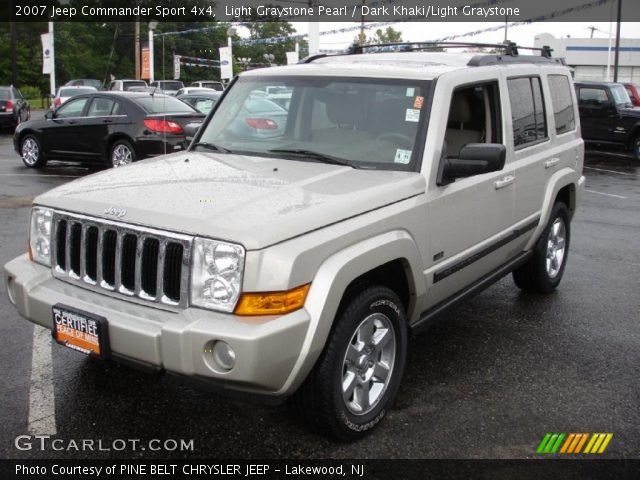 2007 Jeep Commander Sport 4x4 in Light Graystone Pearl
