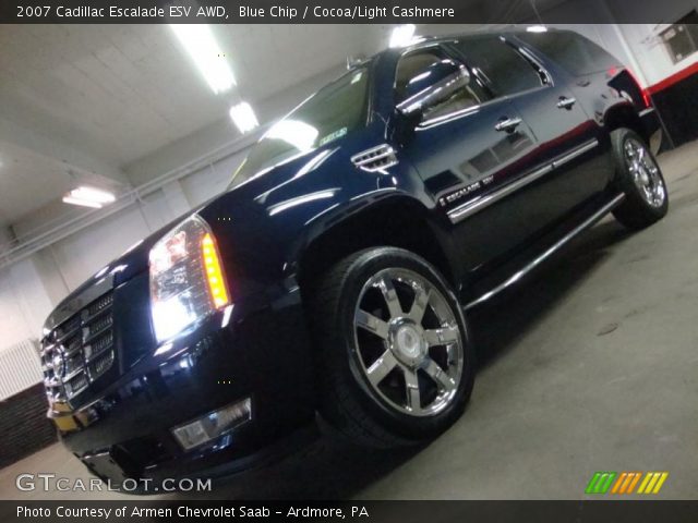 2007 Cadillac Escalade ESV AWD in Blue Chip