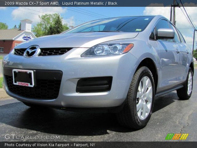 2009 Mazda CX-7 Sport AWD in Liquid Platinum Metallic